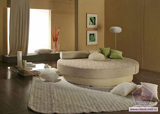 Круглые спальни, фото проектов интерьера - Интернет-журнал Inhomes