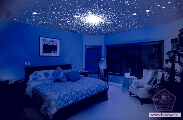 Звезды в спальне