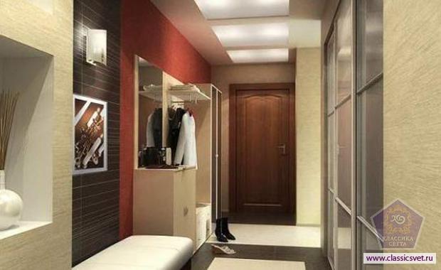 Дизайн коридора в маленькой квартире