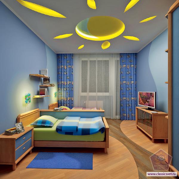 «Умный свет» в детской комнате