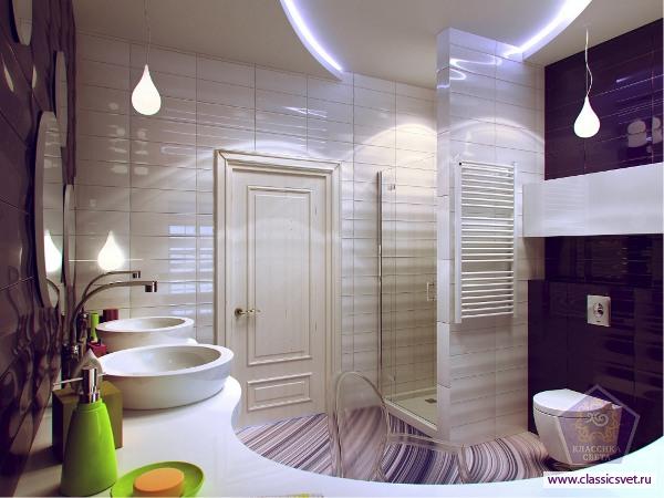 Уютный интерьер ванной комнаты – отдых для души