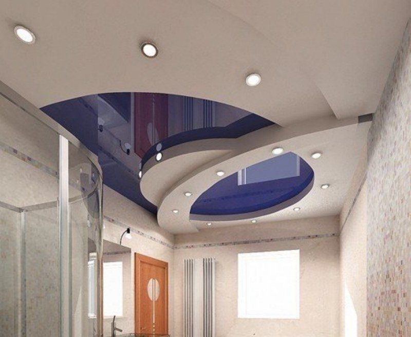 Натяжные потолки для ванной. Преимущества и характеристики 02