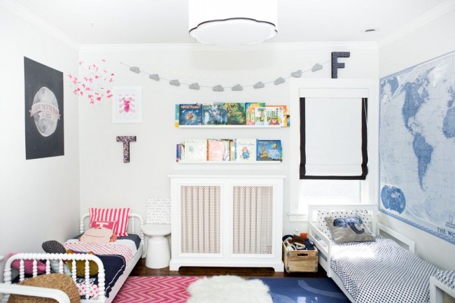 7 способов сделать детскую комнату вдвое больше